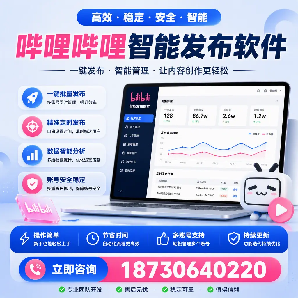如何在 怒江 制定有效的哔哩哔哩智能发布策略